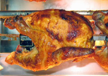 leziz çıtır çıtır kızarmış tavuk ızgara