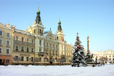 kasaba pardubice, kış