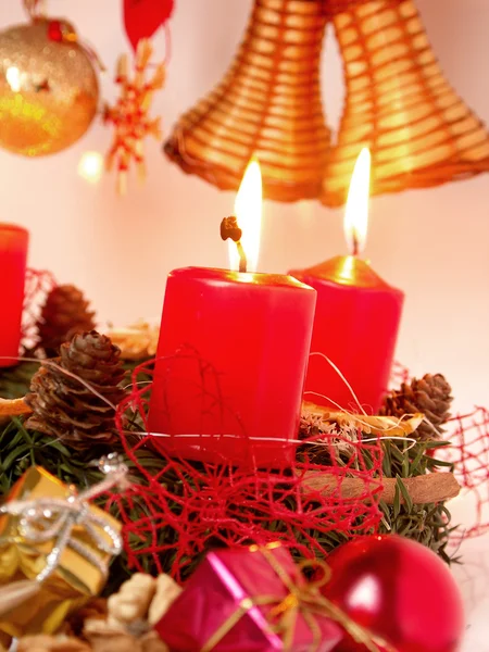 Advent krans — Stockfoto