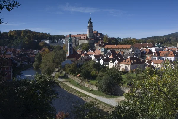 Chateau вежі в чеські Крумлов — стокове фото