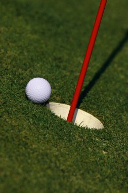 golf sahasında çimen