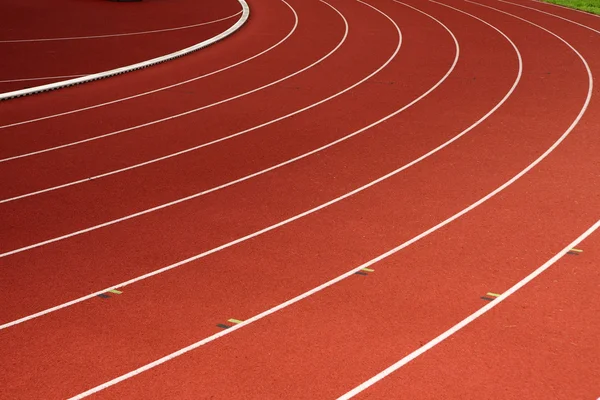 Athletic track — Stock Photo, Image