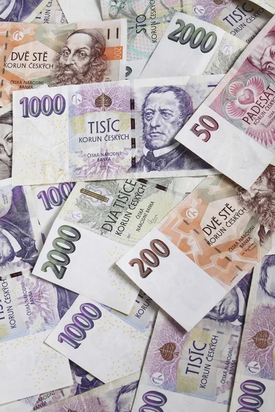 Czech money — Stock Photo, Image