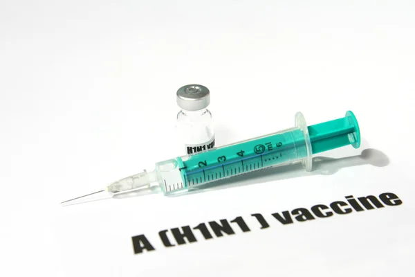 Choroba świńskiej grypy h1n1 — Zdjęcie stockowe