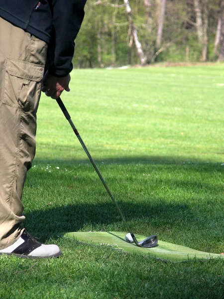 Golfen — Stockfoto