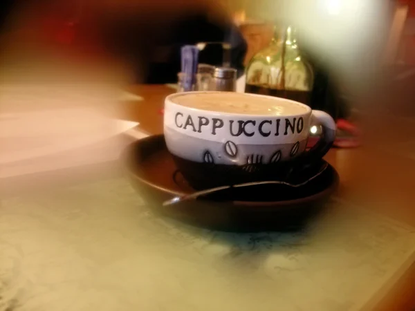 Koffie cappuccino — Stockfoto