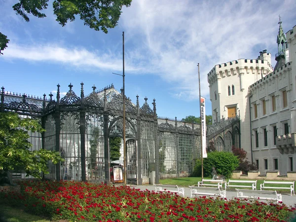 Castelo Hluboka nad Vltavou — Fotografia de Stock