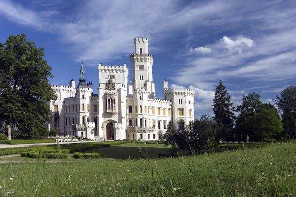 Slott Hluboka nad Vltavou — Stockfoto