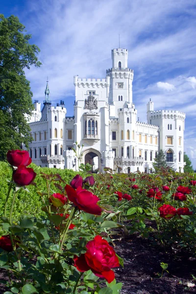 Castello Hluboka nad Vltavou — Foto Stock