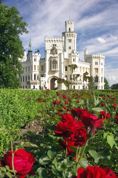 Замок Hluboka nad Vltavou — стокове фото