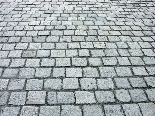 Kamenné bloky na chodníku — Stock fotografie