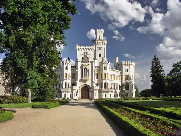 Castello Hluboka nad Vltavou — Foto Stock