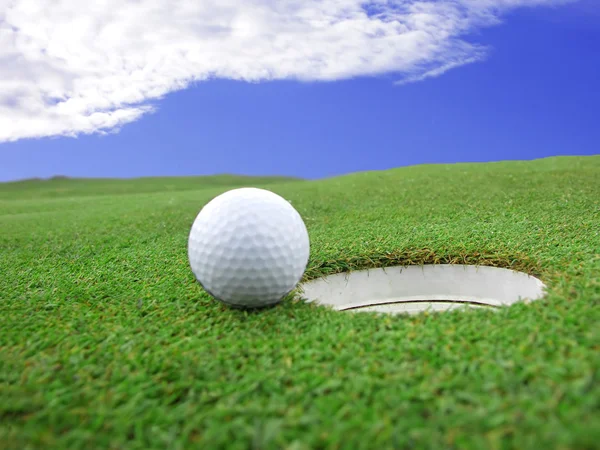 Golfen Rechtenvrije Stockafbeeldingen