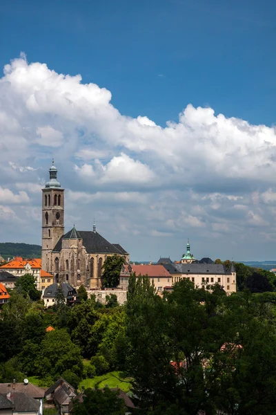 Czechy - unesco miasta Kutná hora - Kościół st.jakuba (james, Jakub) — Zdjęcie stockowe