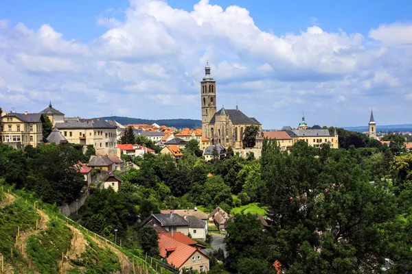 Czechy - unesco miasta Kutná hora - Kościół st.jakuba (james, Jakub) — Zdjęcie stockowe