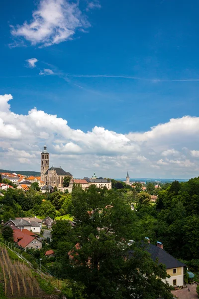 Czechy - unesco miasta Kutná hora - Kościół st.jakuba (james, Jakub) — Zdjęcie stockowe