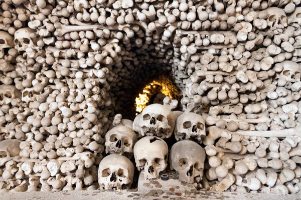 República Checa - Cidade da UNESCO Kutna Hora - Igreja de Sedlec - Ossua — Fotografia de Stock