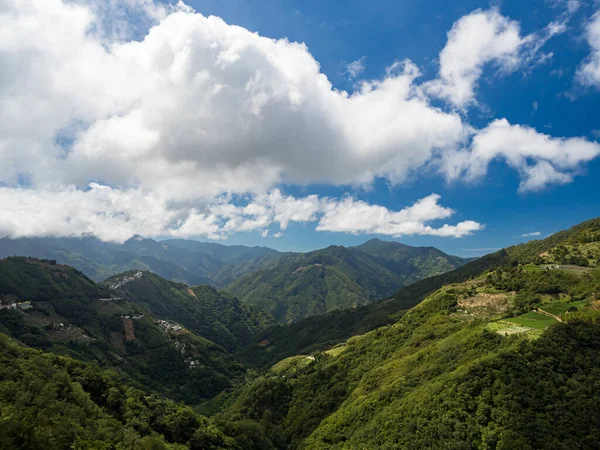 Bosque Montaña Verde Taiwán — Foto de Stock