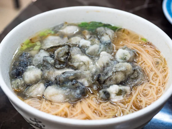 Vermicelles Huîtres Est Délicieux Aliment Taiwan — Photo