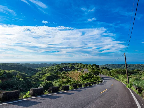 Strada Più Bella Della Costa Settentrionale Taiwan — Foto Stock