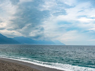 Chishingtan Beach landscape in Hualien,Taiwan.