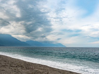Chishingtan Beach landscape in Hualien,Taiwan.