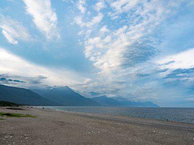 Chishingtan Beach landscape in Hualien,Taiwan.