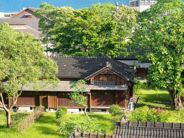 Japanese Style Wooden House Hualien Cultural Creative Industries Park Hualien — Foto de Stock