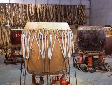 Çin halk vurmalı çalgıları: Geleneksel büyük davul