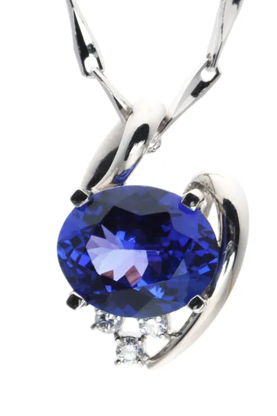 Sapphire diamant hanger — Stockfoto