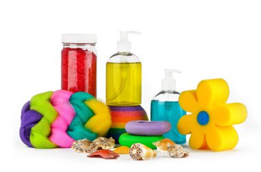 kabukları ile banyo aksesuar seti