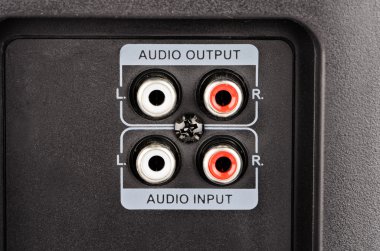 Audio jack clipart