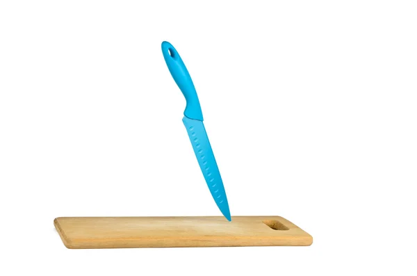 Knife in the board — Stock Photo, Image