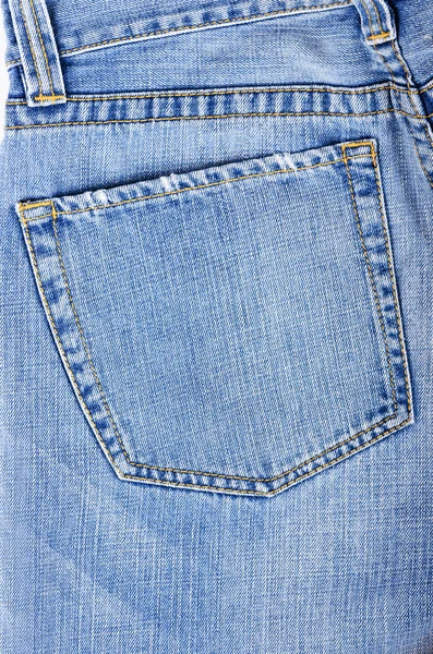 Jedna kapsa džíny — Stock fotografie