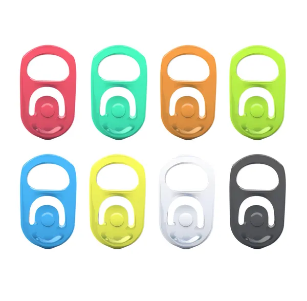 can'ın renkli çemberi ayarlayın. vektör tasarımı.