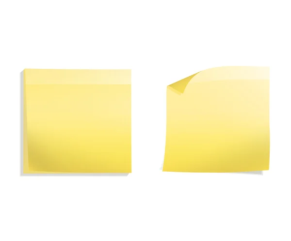 Post-it. vector ontwerp — Stockvector