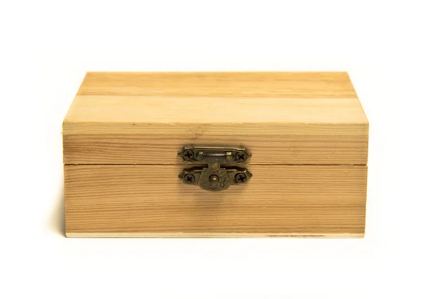 Closed wood box — Stock Photo, Image