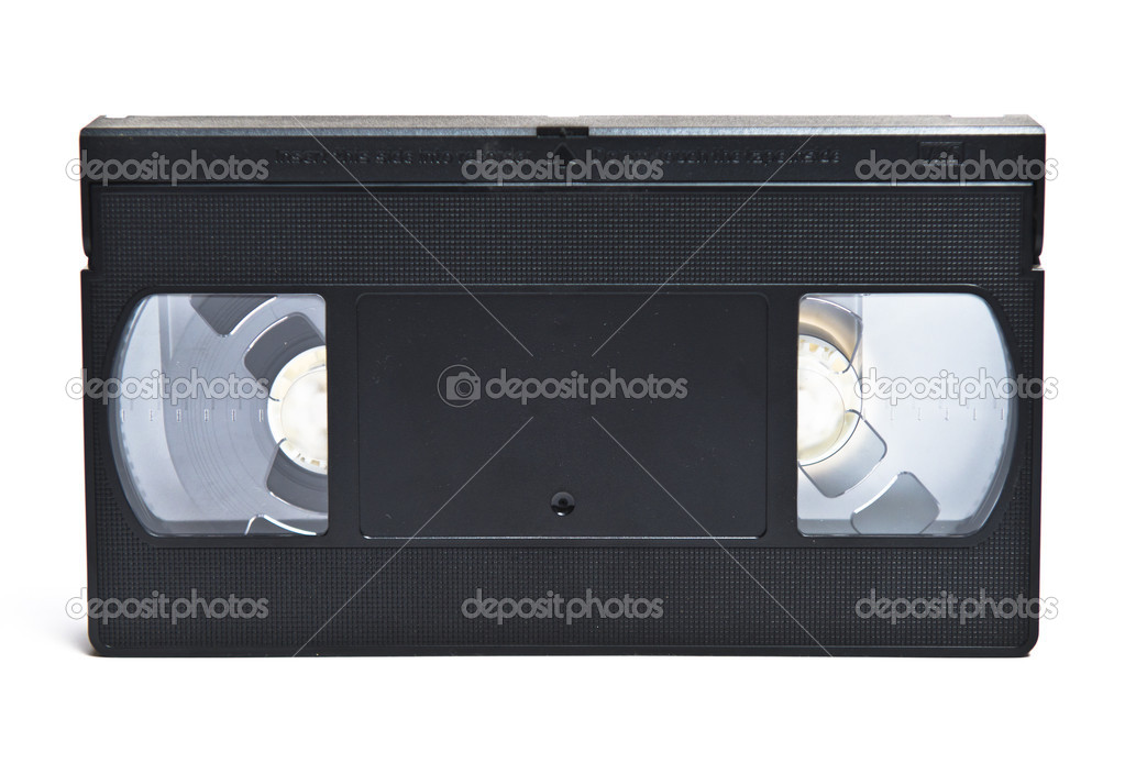 VHS isolated on white