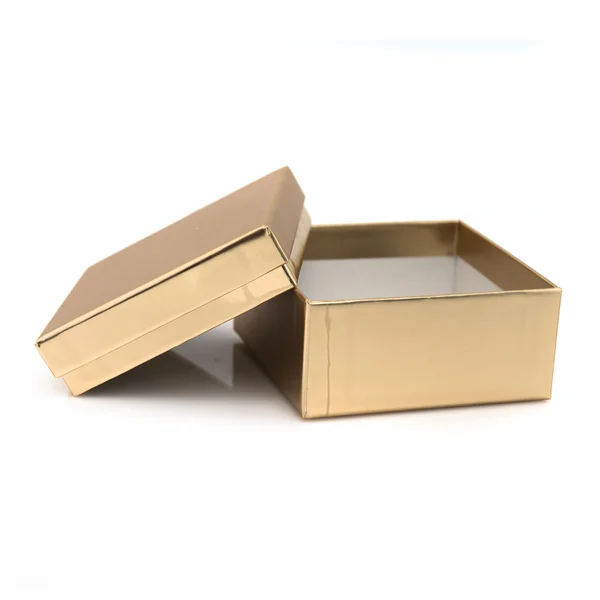 Otwarte plastikowe pudełko — Zdjęcie stockowe