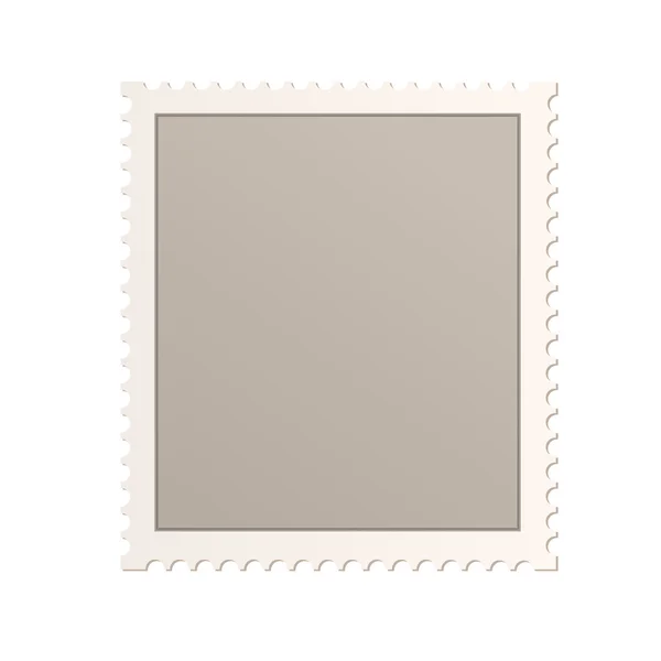 Empty stamp over isolated white background. Vector design — Stock Vector