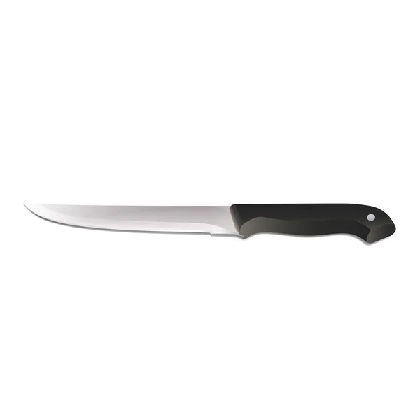 Realistic knife. Vector design — Stock Vector