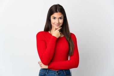 Tecrit edilmiş geçmişi olan genç Brezilyalı tele pazarlamacı kız