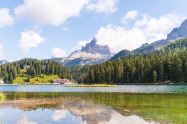 Landscape in the italian alps, the dolomites. Lavaredo