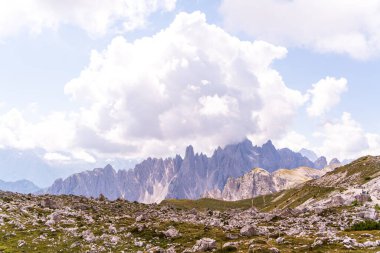 Landscape in the italian alps, the dolomites. Lavaredo