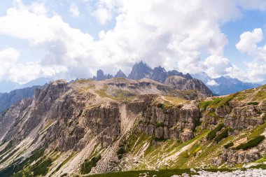 Landscape in the italian alps, the dolomites. Lavaredo