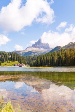 Landscape in the italian alps, the dolomites. Lavaredo