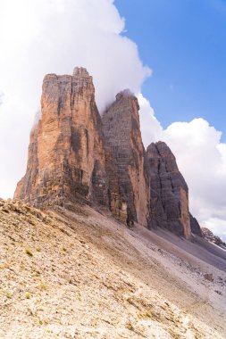 Landscape in the italian alps, the dolomites. Lavaredo