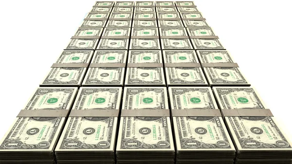 Dollar Money Banknotes — Stock Photo, Image