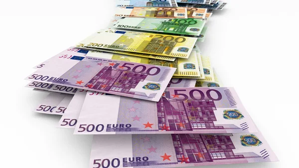 Banconote in euro — Foto Stock