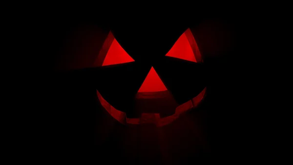 Grinning Halloween lantern — Stock Photo, Image